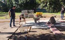 Segunda faixa elevada é implantada pelo Setor de Urbanismo em Cedro