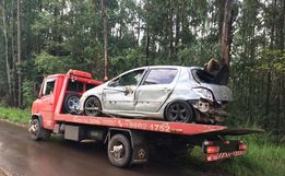 Bebê morre após ser ejetado de automóvel durante acidente em SMOeste