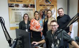 Emissoras da Peperi recebem visita do projeto “Acaert na Estrada”