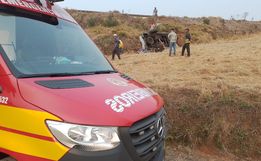 Motorista sofre mal súbito e capota veículo em São Lourenço do Oeste