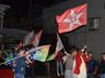 Petistas de São Miguel do Oeste comemoram vitória de Lula