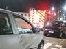 Mulher fica ferida em colisão entre dois carros em São Lourenço do Oeste 