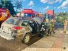 Princípio de incêndio em veículo mobiliza bombeiros de Itapiranga