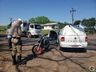 Colisão entre carro e moto deixa homem ferido na SC 163 em SJOeste