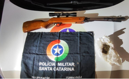 Homem é preso em flagrante por tentativa de homicídio em Campo Erê