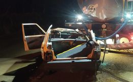 Quatro pessoas ficam feridas em colisão na SC-480 