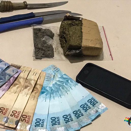 VÍDEO: PM prende homem por tráfico de drogas em São Miguel do Oeste