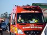 VÍDEO: Motociclista morre após colisão com caminhão na SC-163
