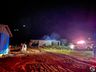 Casa é parcialmente destruída por incêndio em Bandeirante; confira vídeo