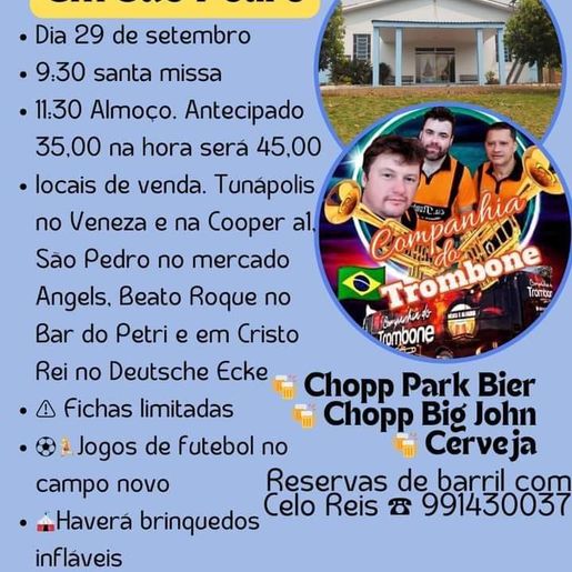 Comunidade  organiza festa alusiva aos oitenta anos da primeira missa 