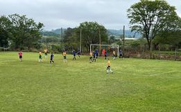 Tiago Dickel garante vitória do Serrano no Campeonato Municipal, em SMO