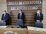 Câmara de Vereadores de São José do Cedro realiza Sessão Solene