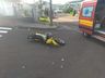 Colisão deixa motociclista ferido em SJCedro