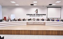 Vereadores de São Miguel do Oeste aprovam projetos do Executivo em segundo turno