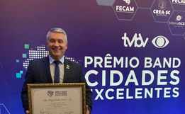 São Miguel do Oeste fica entre os três melhores de SC em sustentabilidade no Prêmio Band