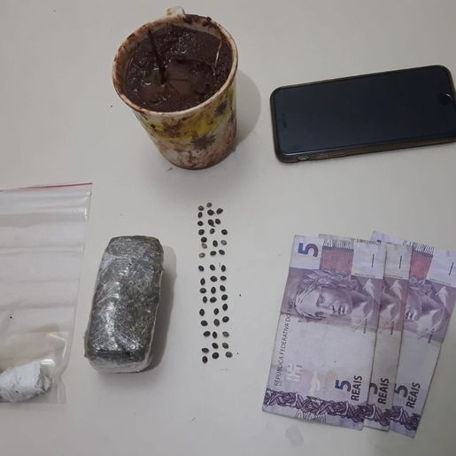 PM prende homem por tráfico de drogas em São Miguel do Oeste