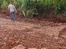 Equipe de Obras realiza retirada de árvore caída sobre ponte em SJCedro