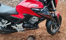 Motociclista fica ferido em acidente com carro em Itapiranga