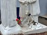 Vândalos depredam imagens em frente a igreja em São Miguel do Oeste