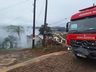 Casa é destruída por incêndio em Guarujá do Sul