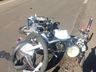 Motociclista fica gravemente ferido após se chocar com fresa de asfalto no Oeste de SC
