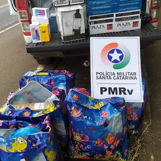 Polícia apreende mercadorias irregulares durante operação em Anchieta
