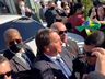 Presidente Jair Bolsonaro chega a Chapecó