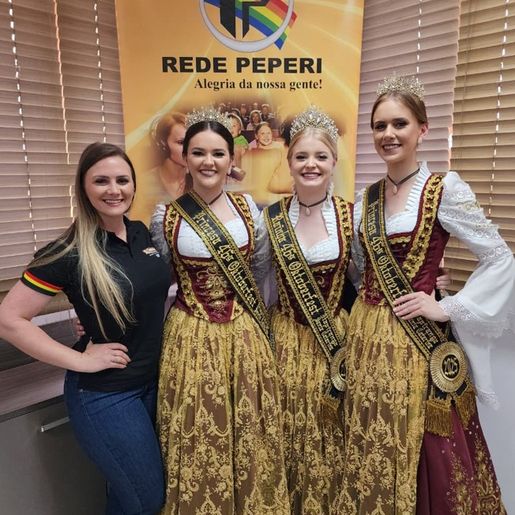 Soberanas da Oktoberfest realizam maratona de divulgação