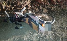 Homem morre em acidente com moto durante a madrugada em Palma Sola