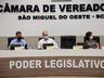 Vereadores discutem situação da COVID em São Miguel do Oeste