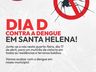 Mutirão de vistoria contra a dengue acontece amanhã em Santa Helena