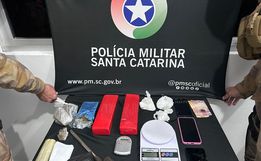 Quatro pessoas são presas por tráfico de drogas em São Miguel do Oeste