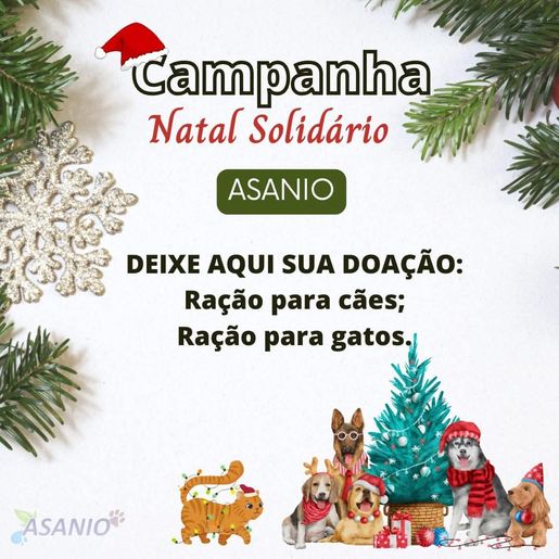 ASANIO lança campanha Natal Solidário 