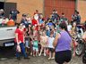 Moto Grupo Acelera no Mato Veiaco de Bandeirante realiza ação solidária de Natal