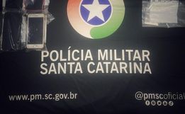 PM prende casal suspeito de tráfico de drogas em São Miguel do Oeste
