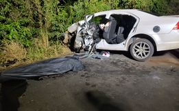 Homem morre em acidente grave na BR-282 em Descanso