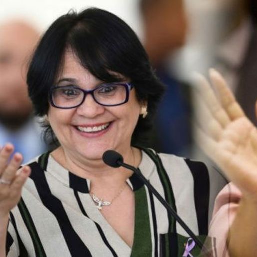 Primeira-dama e ministra Damares fazem visita à Saudades nesta sexta-feira