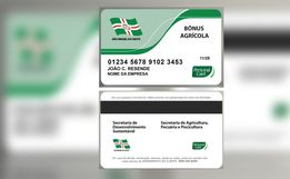 Cartões do Bônus Agrícola serão distribuídos nesta quinta e sexta em SMOeste