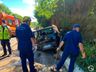 VÍDEO: Colisão traseira é registrada na BR-282 em SMOeste  