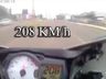 VÍDEO: Motociclista trafega a 208 km/h na Willy Barth em SMOeste
