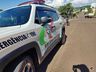 Ciclista fica ferido ao colidir contra motocicleta em São José do Cedro