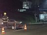 Colisão entre carro e moto deixa homem ferido na Willy Barth, em SMOeste