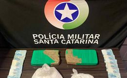 Polícia apreende 2,7 kg de cocaína e prende suspeito por tráfico em Maravilha