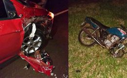 Colisão envolvendo carro de SMOeste deixa uma pessoa morta na BR-163