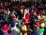 Chegada do Papai Noel e show de luzes marcam abertura do Natal da Gente, em SMO