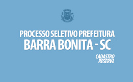 Inscrições para processo seletivo seguem até mês que vem em Barra Bonita