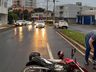 Fios soltos causam queda de motociclista na Willy Barth em SMO