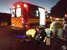 Acidente entre motos deixa dois feridos na SC 163, em Itapiranga