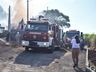 VÍDEO: Casa é destruída por incêndio em São Miguel do Oeste