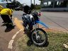 Homem foge de clínica de reabilitação e sofre acidente de moto em SMOeste 